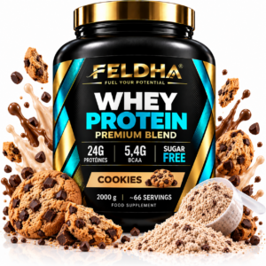 Whey Protein FELDHA — 2000g — Cookies