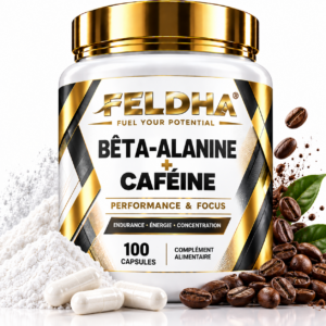 Bêta-alanine + Caféine FELDHA — 100 capsules