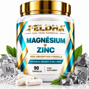 Magnésium + Zinc FELDHA — 90 capsules