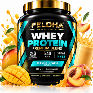 Whey Protein FELDHA — 908g — Strawberry-Banana