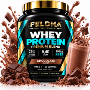 Whey Protein FELDHA — 908g — Chocolate