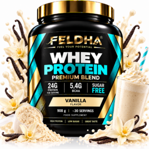 Whey Protein FELDHA — 908g — Vanilla