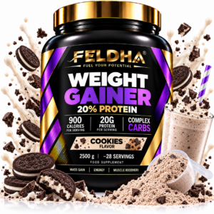 Weight Gainer 20% FELDHA — 2500g — Cookies