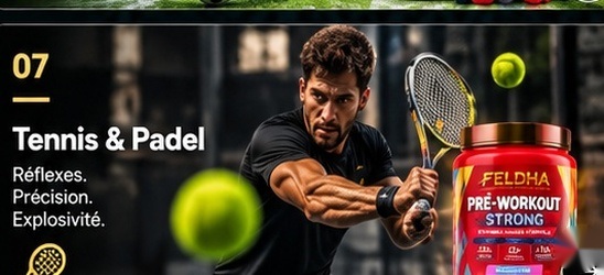 Tennis / Padel — Réflexes • Précision • Explosivité