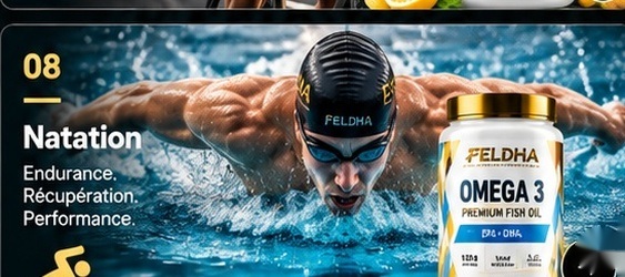 Natation — Endurance • Récupération • Performance